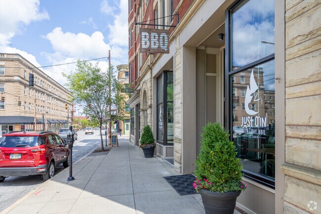 Just Q'in BBQ is a faith-based eatery in Walnut Hills.