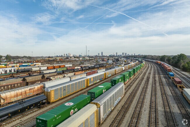 Many residents work at BNS-Inman Yard, one of the region's busiest rail yards.