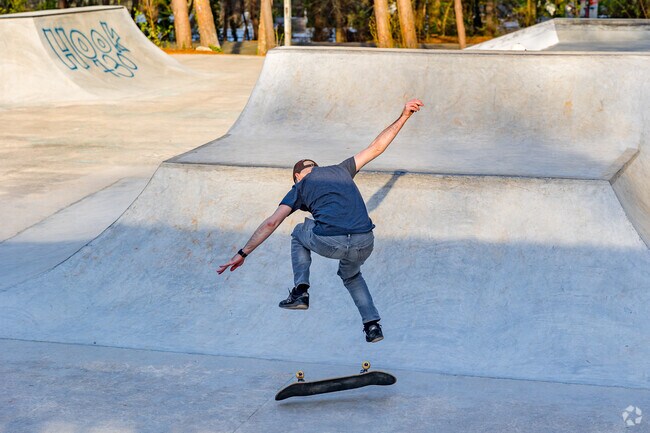 McKoy Park offers several amenities including a popular skate park.