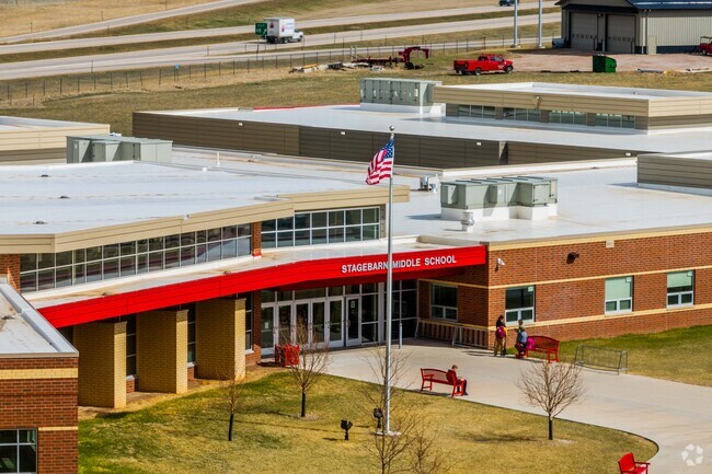 Stagebarn Middle School offers quality education to students in Wonderland Homes.
