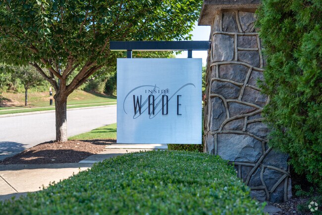 Wade is a convenient neighborhood west of Raleigh.