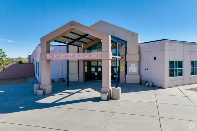 Rio Rancho Middle School helps bridge students into the local high schools.