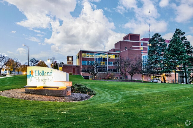 Holland Hospital is a large hospital in Holland with branches in surrounding communities.