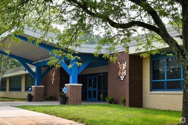 Montgomery Elementary School serves families in Montgomery Township.