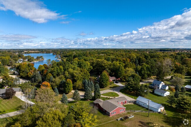 Attica Township features several small inland lakes.
