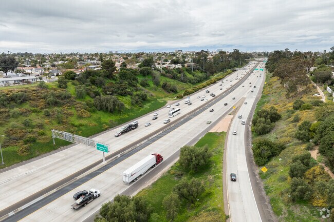 Its easy to hop on the 805 Freeway in Cherokee Point.