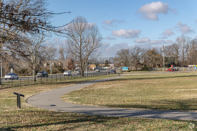 You can enjoy the walking paved walking paths at Discovery School.