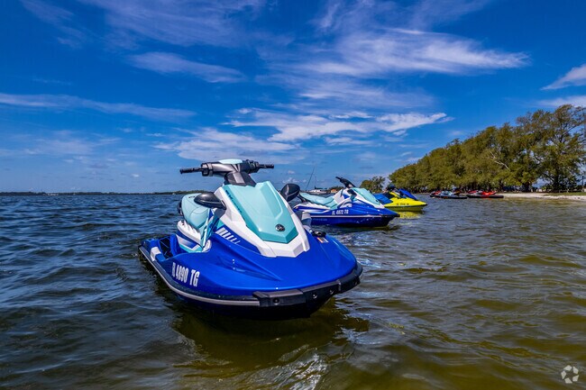 Palm Sola Causeway Park offers jet ski rentals for you to enjoy for a few hours.