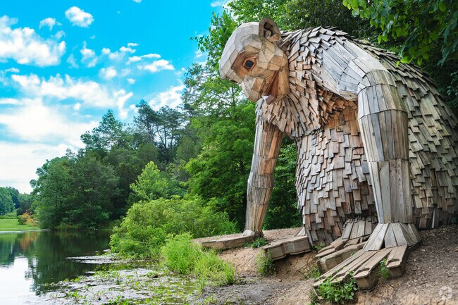 Bernheim Forest is home to the famous forest giants art installation.