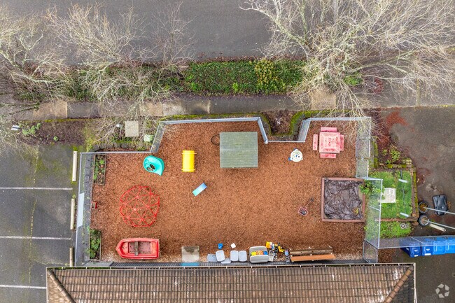 The Seabury School play area.