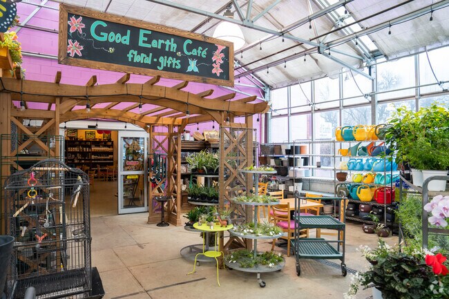 Pick up some indoor and outdoor plants at Good Earth Greenhouse in River Forest.