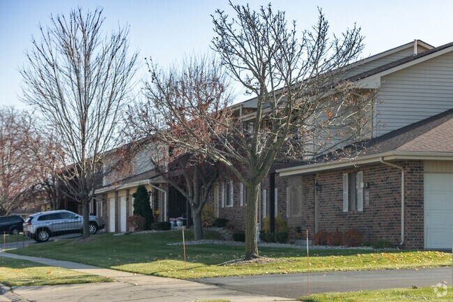 Duplexes are a frequent housing type in Endee.