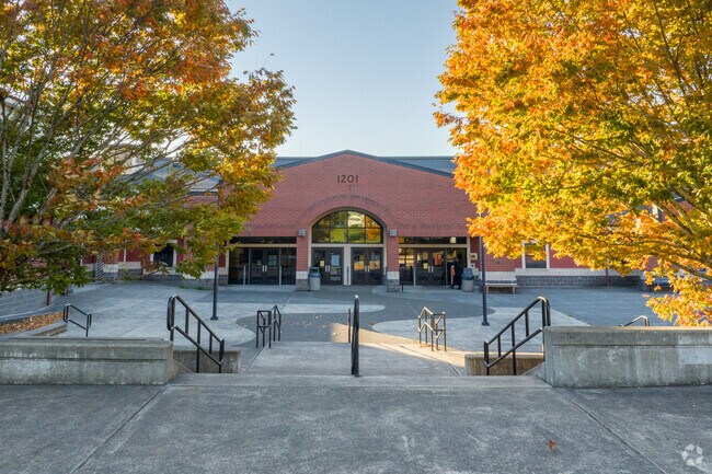 Washougal High School serves grades 9-12 on 39th st in Washougal.