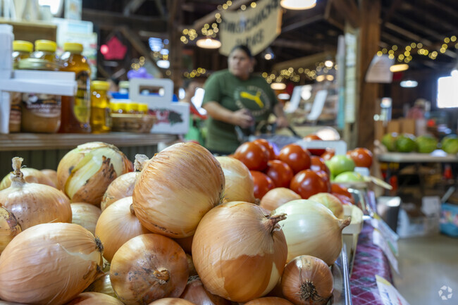 Benton locals can head to the Goshen Farmers Market on Saturday mornings.