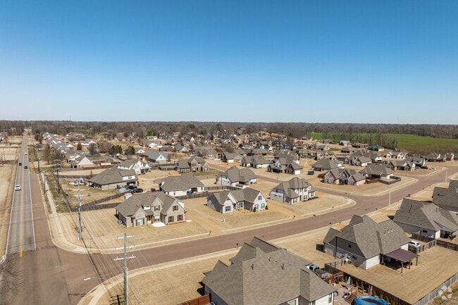 Atoka is popular with homeowners seeking a quiet community with larger homes and lots.
