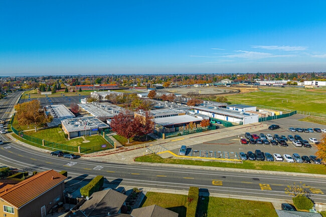 Foothill Ranch Middle School has plenty of parking.