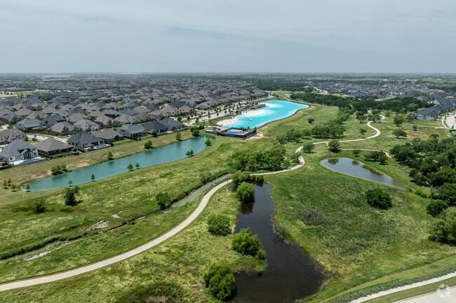 Windsong Ranch is a large community centered around its main attraction, The Lagoon.