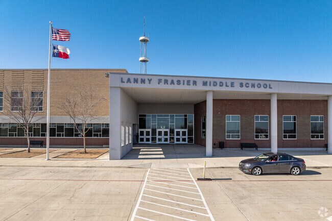 Welcome to Lanny Frasier Middle School in Mesquite, Texas.
