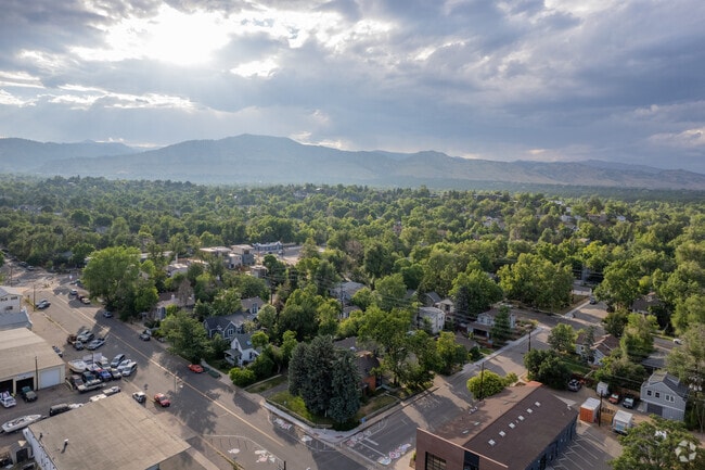 Central Boulder’s landscape offers stunning mountain views and a peaceful neighborhood vibe.