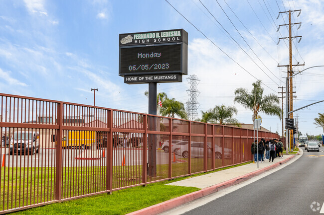 Fernando R. Ledesma High School is located in El Monte.