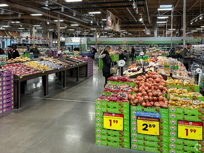 When in Forestville, grab fresh produce at Kroger.