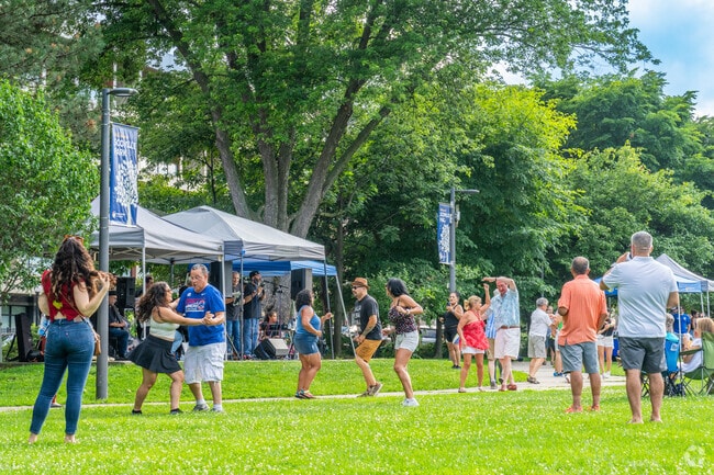 Dance away at Concerts in the Park in Oak Park's Scoville Park.