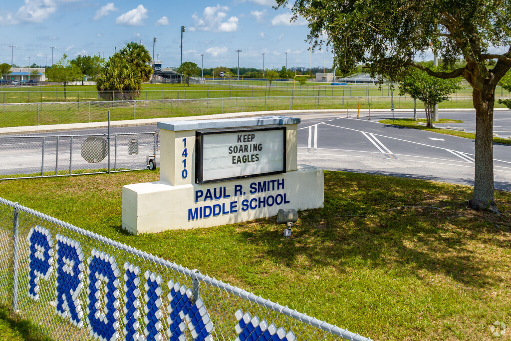 Paul R. Smith Middle school has 970 students in grades 6-8.