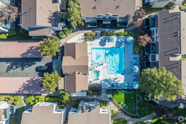Stonehouse's apartment buildings are full of amenities, such as pools and parks.