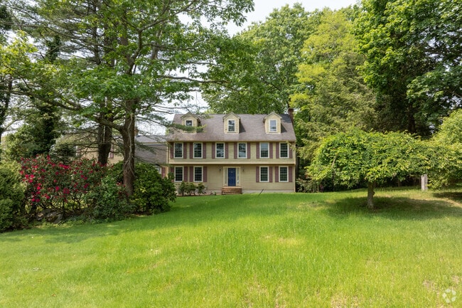 Spacious traditional style homes sit on private lots within the scenic North Hampton area.