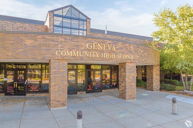 Geneva Community High School near La Fox is a Blue Ribbon school.