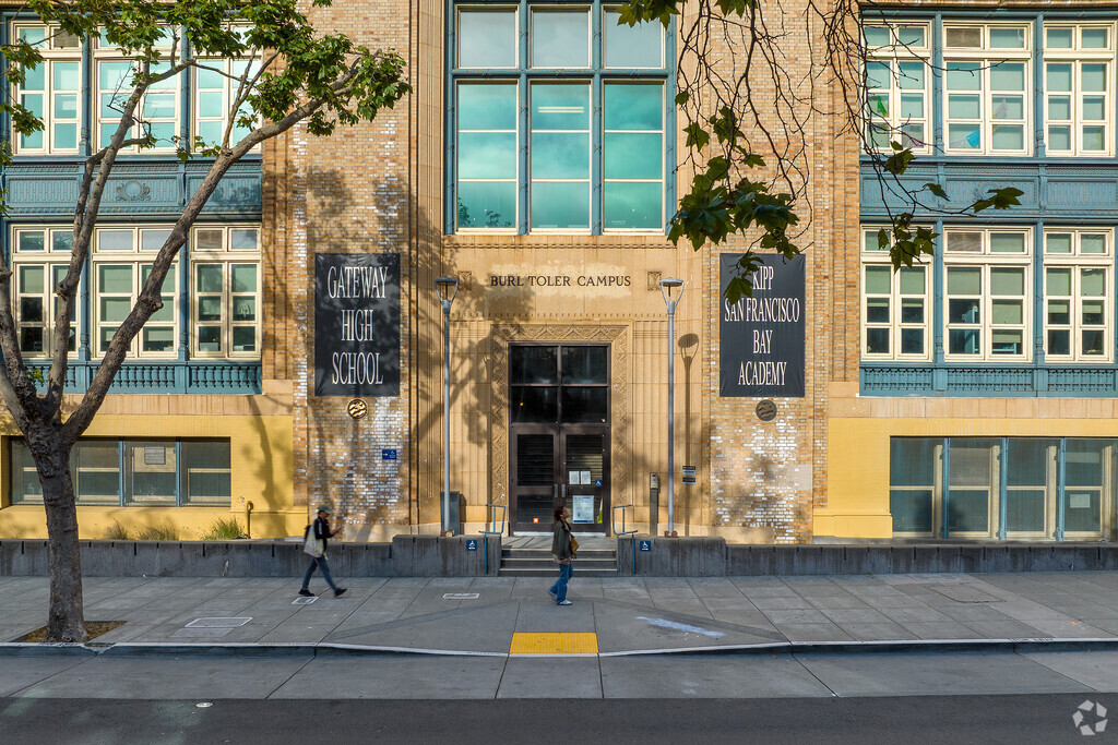 Gateway High School in Western Addition shares its building with KIPP SF Bay Academy.