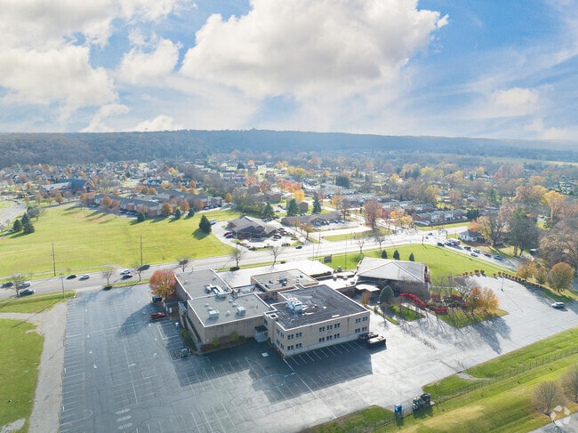 A city overview of The Sacred Heart of Jesus School.
