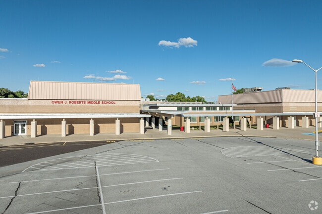 Owen J Roberts Middle School has 910 students in grades 7-8.