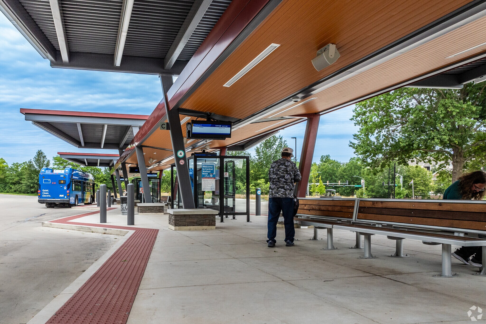 The Lawrence Bus Station makes getting around town easy.