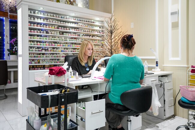 Adore Nails & Spa pampers Newington Forest guests with professional service and competitive prices.