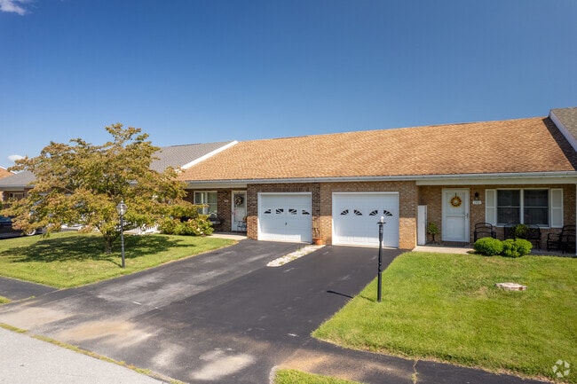 Various styles of duplex construction homes are common throughout Hagerstown.