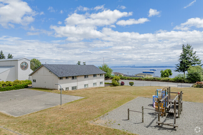 Manchester Christian Academy is located in Port Orchard with views of Puget Sound.