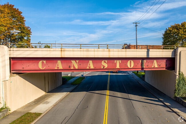 Canastota was a busy trading and commercial town during the mid nineteenth century.