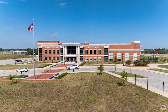 The AP® participation rate at Great Crossing High School is 37%.