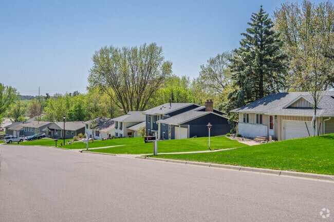 Rows of homes along winding hill roads can be found in the Redwood neighborhood.