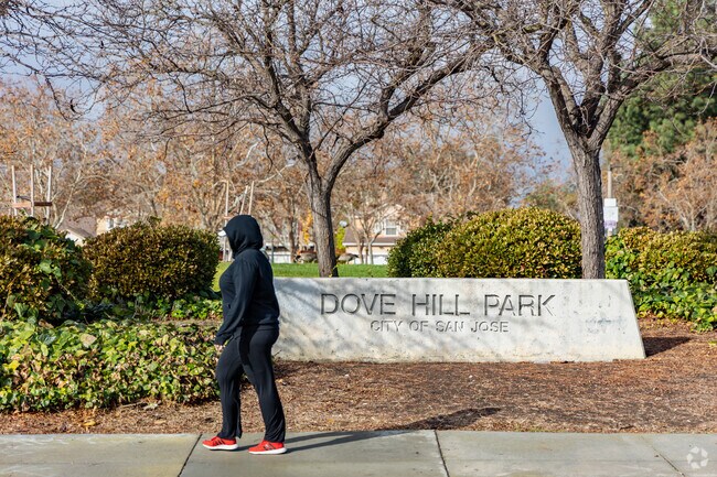 Dove Hill Park is the perfect place to take your morning walk.