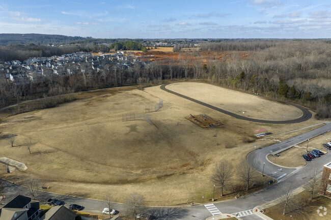 Athletic fields of Providence Elementary School in Huntsville Alabama.