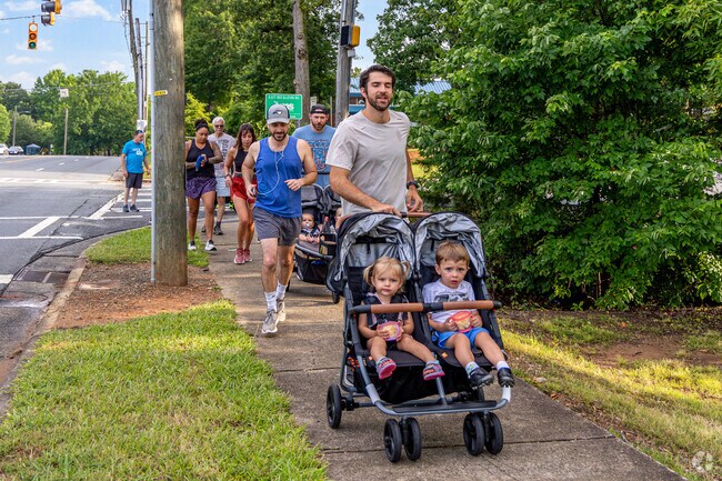 You can choose to run or walk at the The MoRA Community Run.