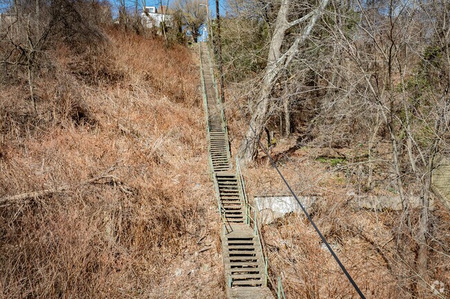 California-Kirkbride is known for its many unique city steps.