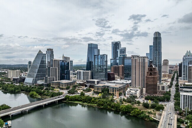 Downtown Austin is just a few minutes' drive east of Old Enfield.