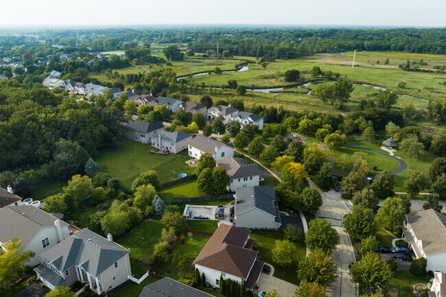 DuPage is just south of DuPage River Park, a scenic 40-acre recreational space.
