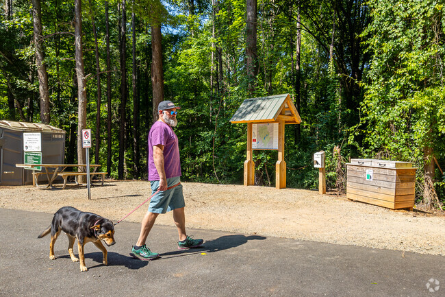 RibbonWalk Nature Preserve lends to the casual trail hiking while in Hamilton Circle.