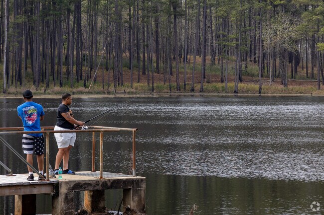 Smith Park is open to the public, but sits on part of Fort Bragg not far from Kings Grant.
