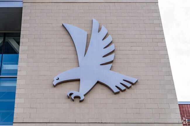 Firestone CLC students root for thier home team Falcons in Akron, Ohio.