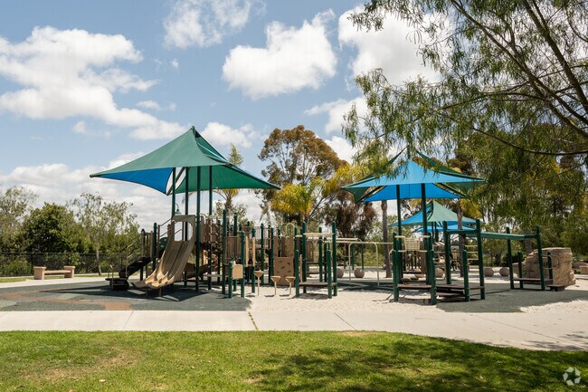 Playground at Torrey Del Mar Park in Torrey Highlands San Diego